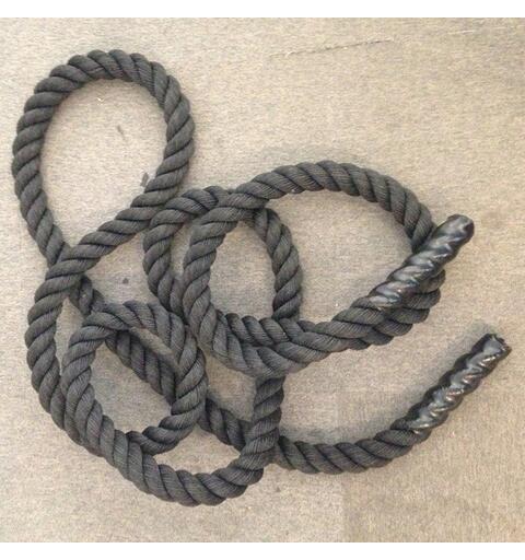 Battle Rope Svart 12m langt - 38mm