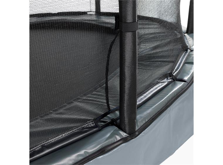 EXIT | Elegant Premium Trampoliini 266 x 437 cm | Harmaa