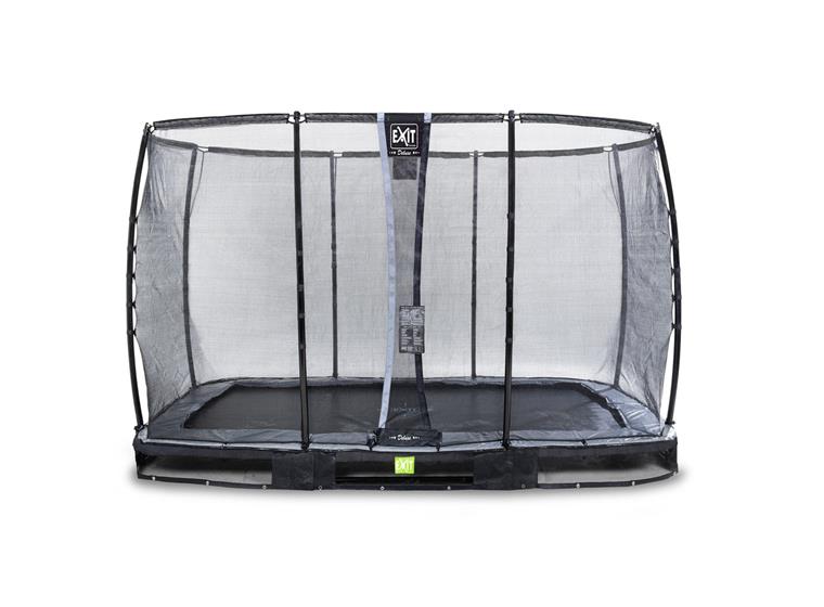 EXIT | Elegant Premium Trampoliini 266 x 437 cm | Musta