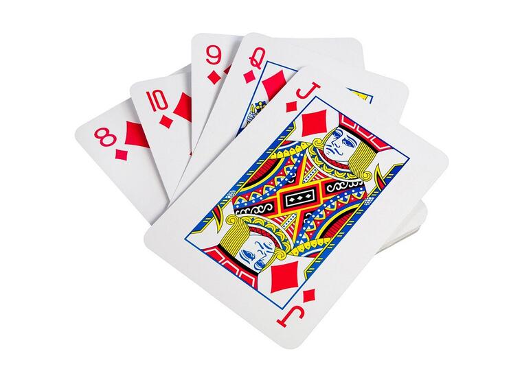 Gigantic playcards 