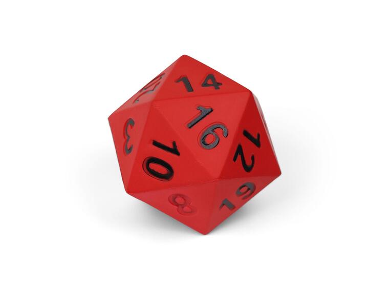 Klubben | Vaahtomuovinoppa 20-kulmainen 15x15 cm | Numerot 1-20 