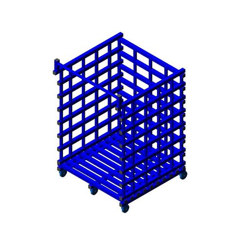 Kuljetusk&#228;rry Wibitille 171 x 109 x 109 xm