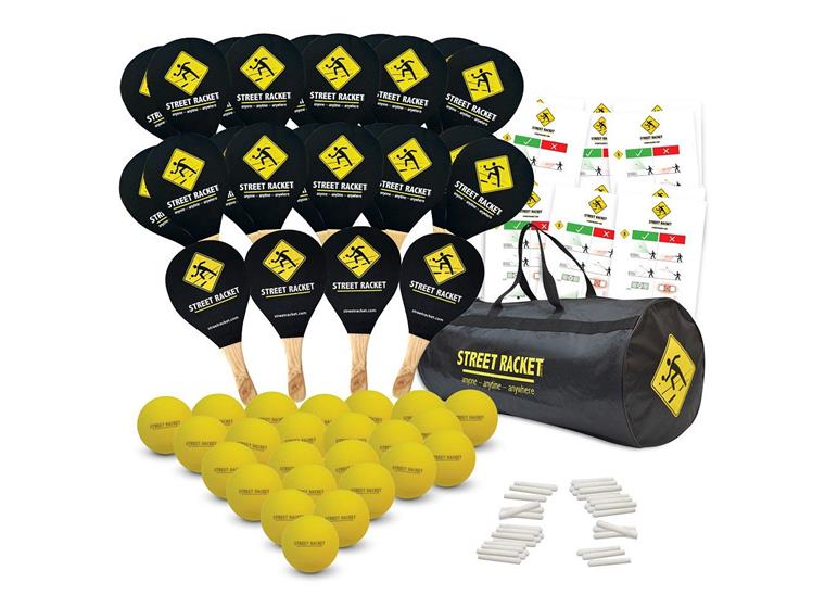Street Racket | Koulusetti Uusi mailapeli kouluille ja ryhmille