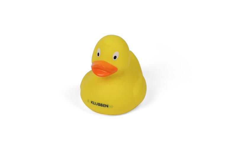 Badeand Klassisk med Klubben-logo 