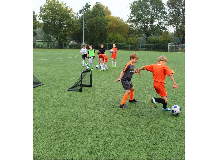 EXIT Pico Soccer Goal Set of 2 foldable 