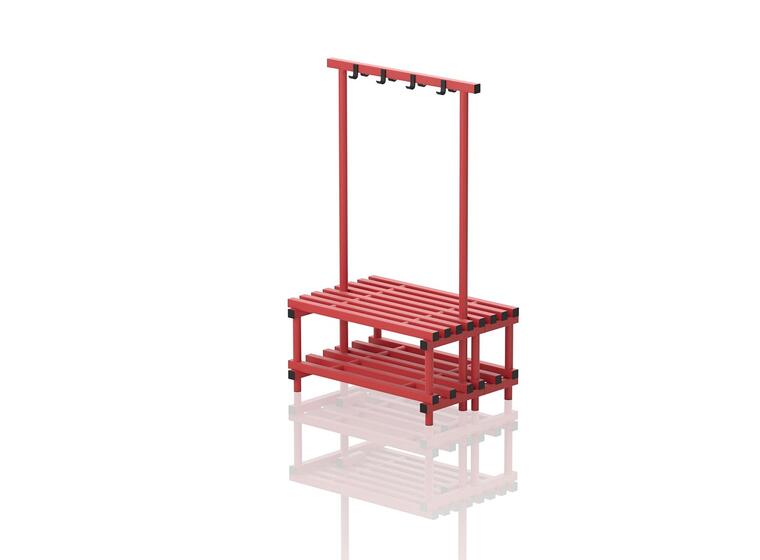 Henkaripenkki märkätiloihin 200 cm Punai nen 100 cm 