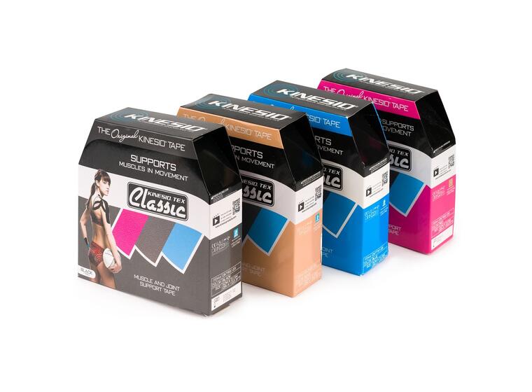 Kinesio | Tex Classic Kinesioteippi Musta | 31,5 m x 5 cm 