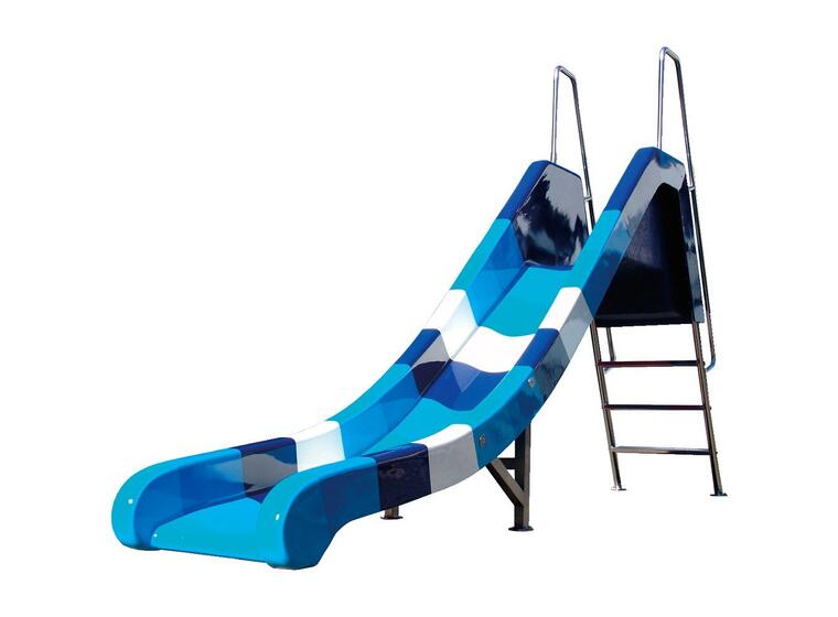 Water Slide Blue-Wave 