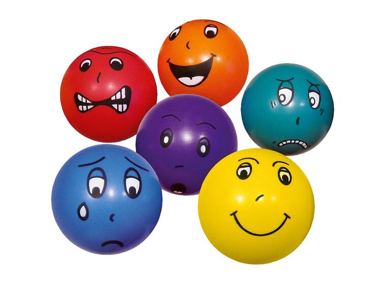Emotional Faces Ball Set 