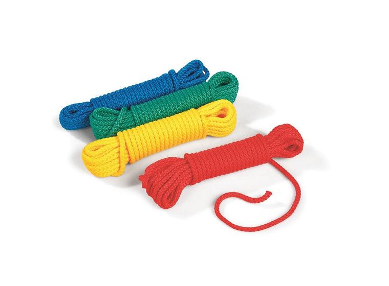 SKIPPING ROPES L: 10m MULTICOLOURED 