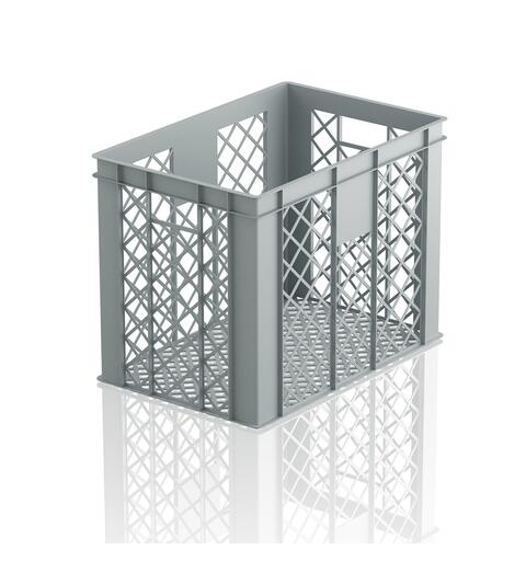 Storage Box 67 liter Grey 60 x 40 x 41 cm
