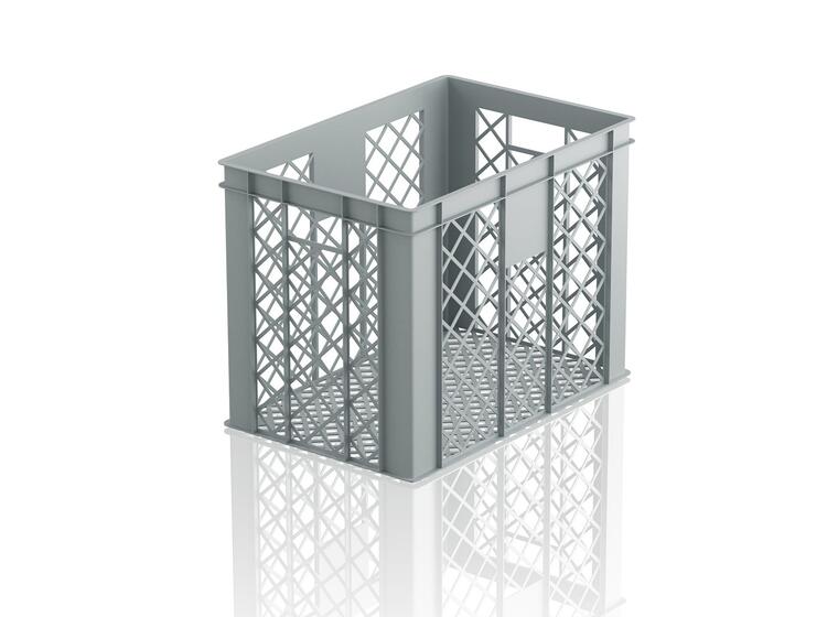 Storage Box 67 liter Grey 60 x 40 x 41 cm 