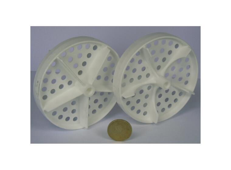 Banetau Vinger 100mm Vit Vingesett (1/1+1/2) 