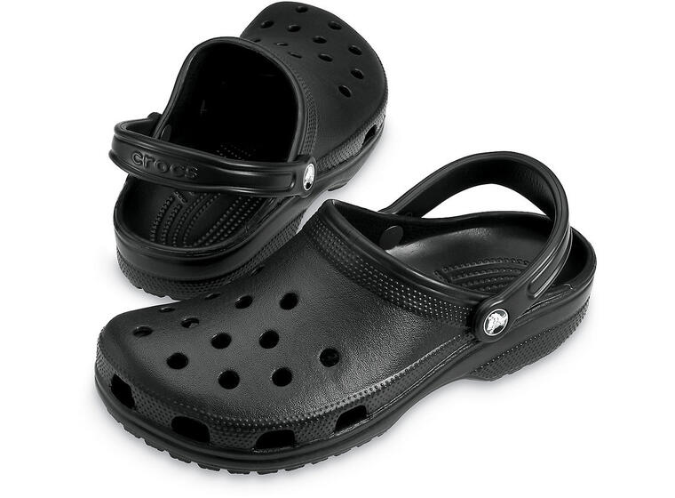 Crocs Classic Svart 42/43 US str: M9  W11 