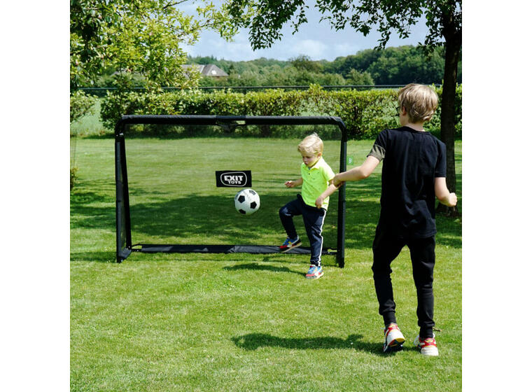 EXIT Maestro Soccer Goal 12ft Black 