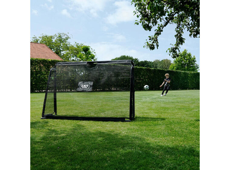 EXIT Maestro Soccer Goal 12ft Black 