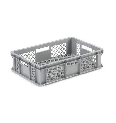 Oppbevaringskasse i plast perforert 60x40x15 cm