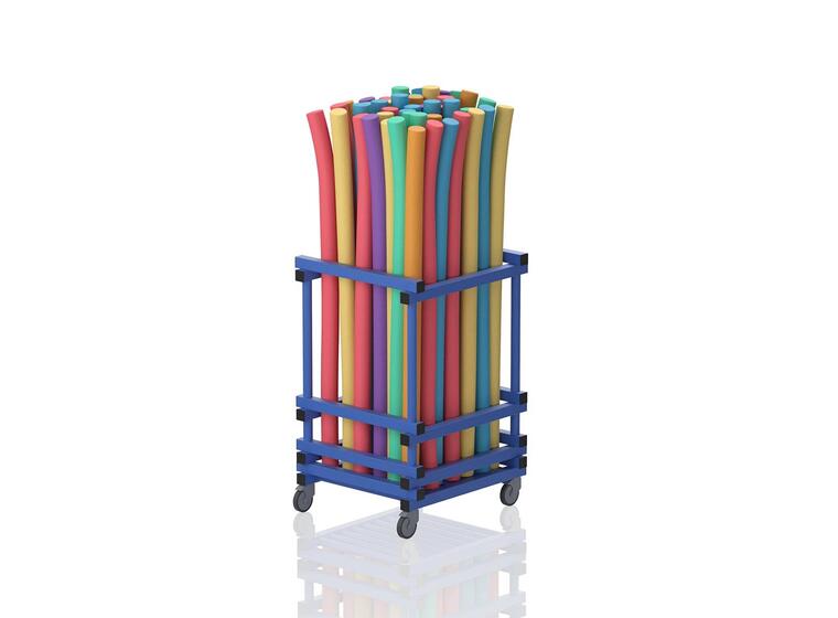 Small noodles trolley Blue 