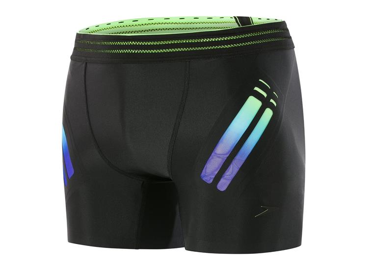 Speedo HydroSense Uimahousut | 34'' Aquashort | Musta