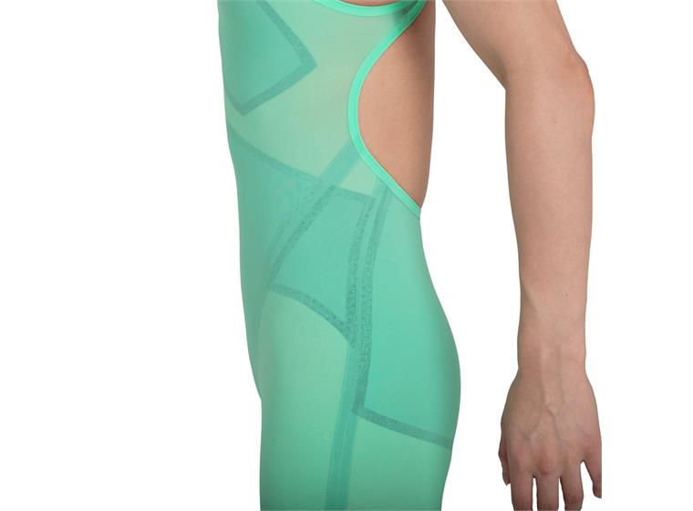 Speedo | Fastskin LZR Pure Valor Kisapuku | Open back | Vihreä