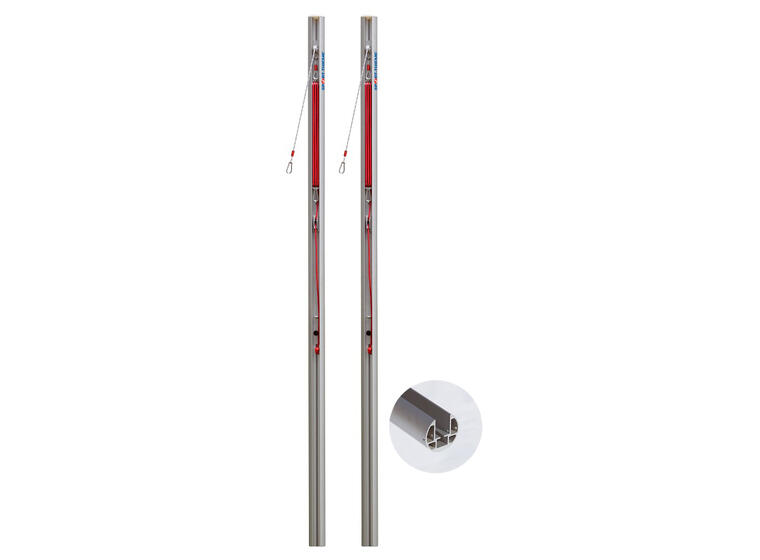 Sport-Thieme | Rantalentopallopylväät 2 kpl | 300 cm 