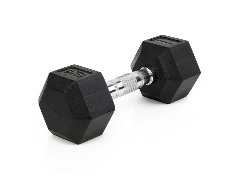 Sport-Thieme | Rubber Hex Käsipaino 9 kg 