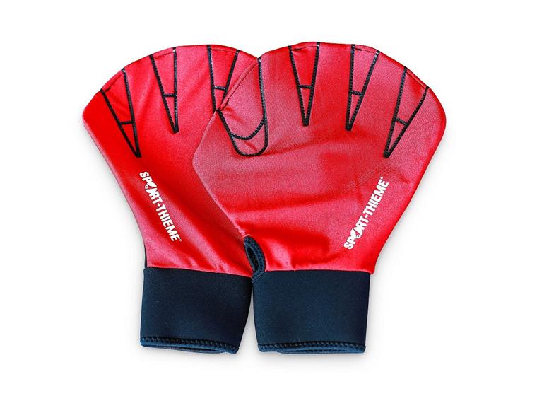 Sport-Thieme® Vesijuoksuhanskat Koko M | Punainen 