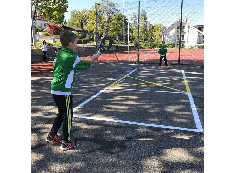 Street Racket | Pelisetti kahdelle Uusi hauska mailapeli 