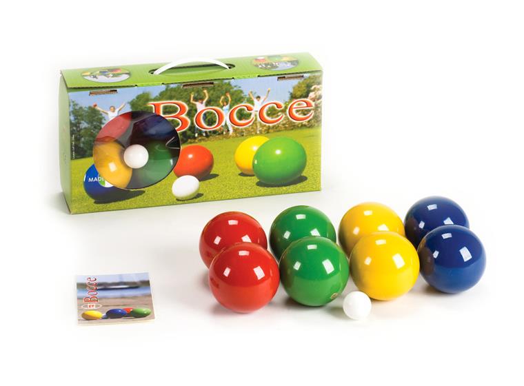Boccia-peli, puiset kuulat Mukana säilytyslaukku 