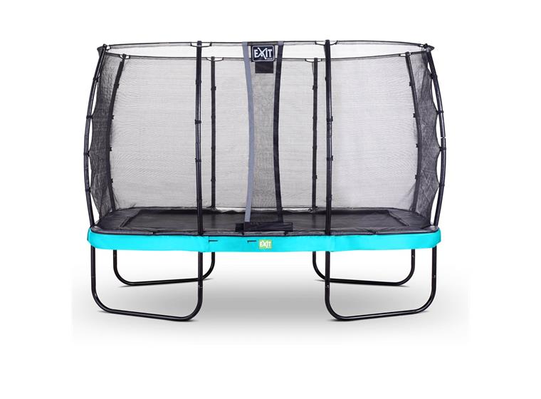 EXIT | Elegant Premium Trampoliini 244 x 427 cm | Sininen