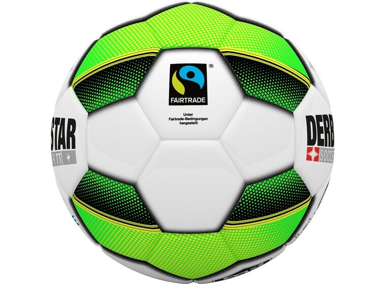 Jalkapallo Derbystar  Fair TT Koko 5 | Fairtrade-sertifioitu 