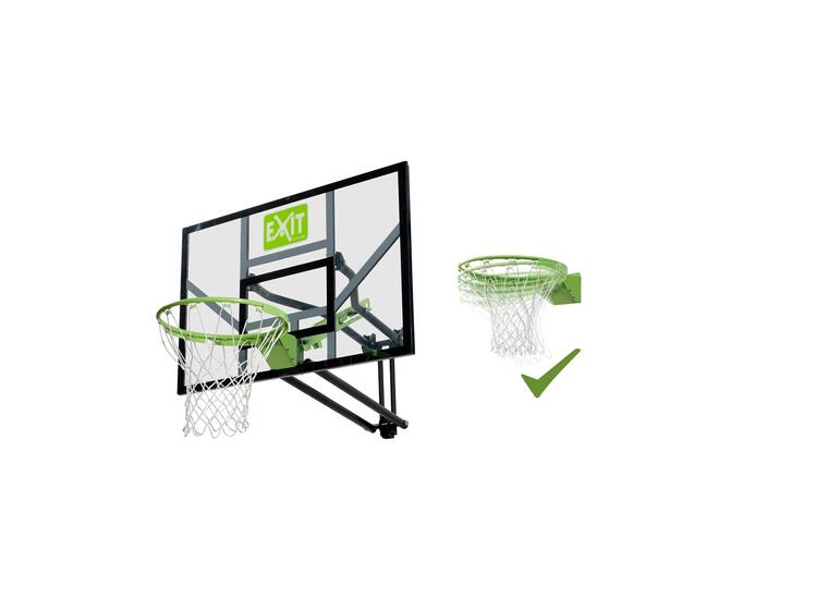 Koripallokori EXIT Galaxy Dunking Säädettävä korkeus | Dunk-kori | Lime 