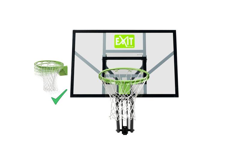 Koripallokori EXIT Galaxy Dunking Säädettävä korkeus | Dunk-kori | Lime 