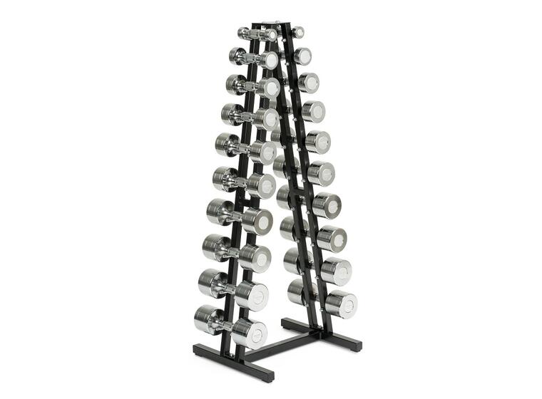 Käsipainot Chrome 1-10 kg 2 kappaletta jokaista painoa + teine 