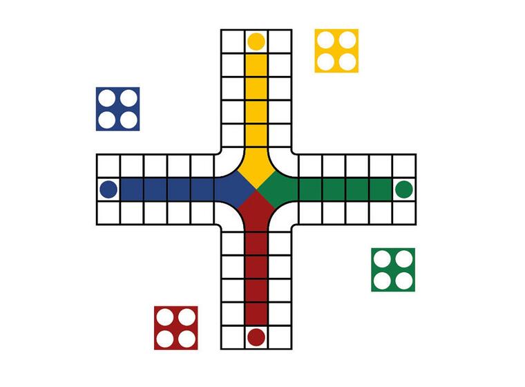 Ludo asfaltmaling 