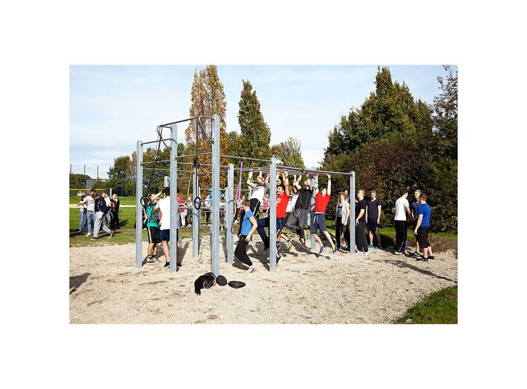 Playparc | Allround Ulkoilmatreenipuisto 5,72x5,45x3,02 m 