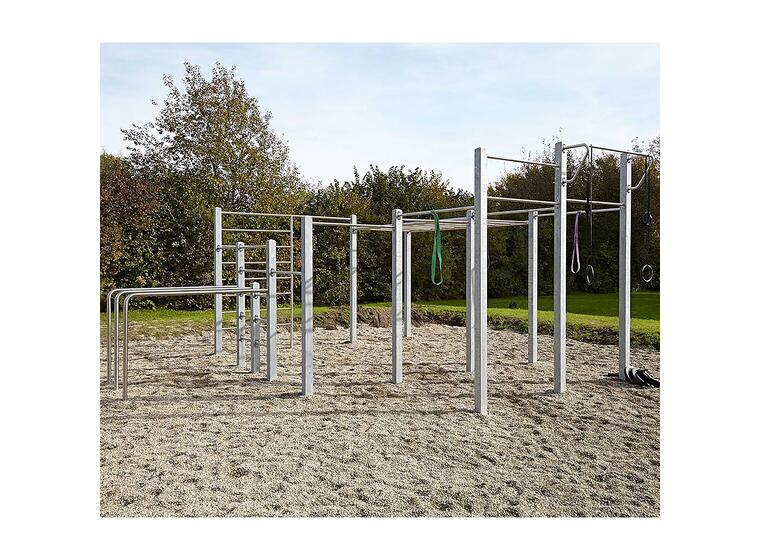 Playparc | Allround Ulkoilmatreenipuisto 5,72x5,45x3,02 m 