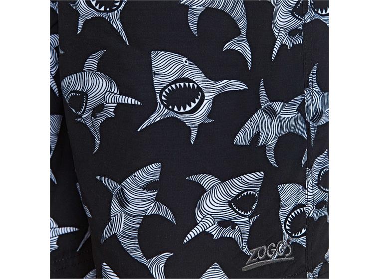 Zoggs Shadow Shark Uimashortsit Uimashortsit | Musta | 164 cm