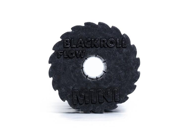 Blackroll | Mini Flow Hierontarulla 5,5x15 cm | Musta 