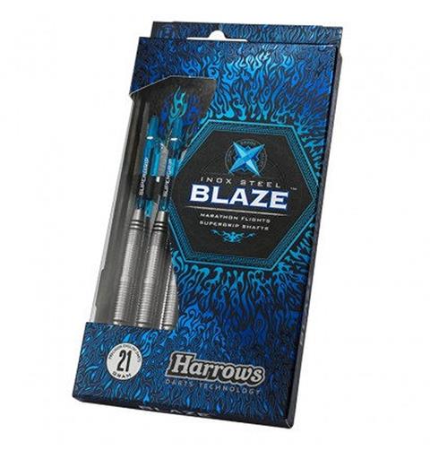 Dartstikka Blaze Softtip Inox Steel (3) 24 grammaa - elektroniseen dartstikkaan