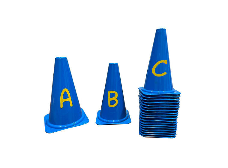 Marking Cones Letters A-Z 