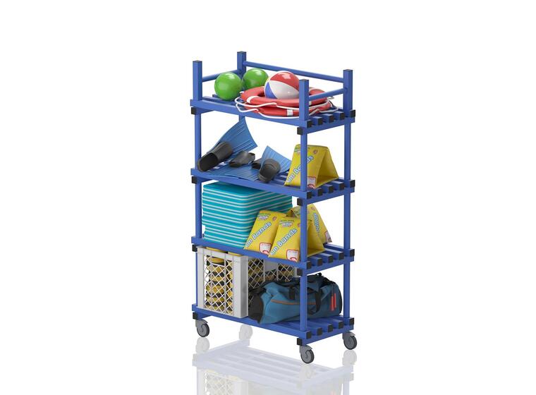 Mobil shelving and racking single 100 x 50 x 184 cm 