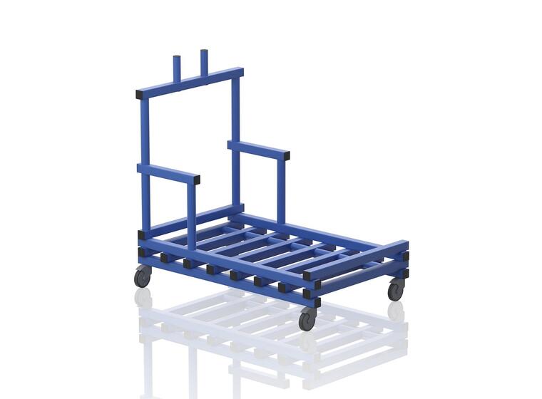 Mobile platform with handle Blue 
