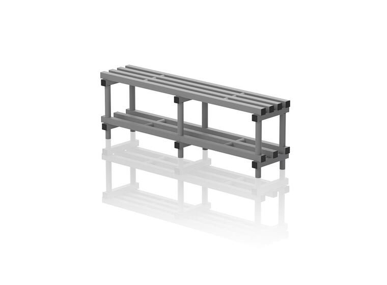 Penkki märkätiloihin 150 cm Harmaa 35 cm Leveys 35 tai 45 cm 
