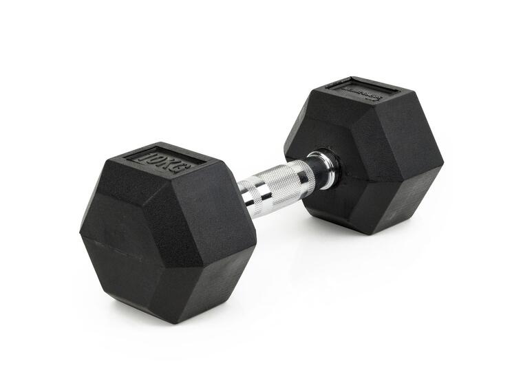 Sport-Thieme | Rubber Hex Käsipaino 10 kg 