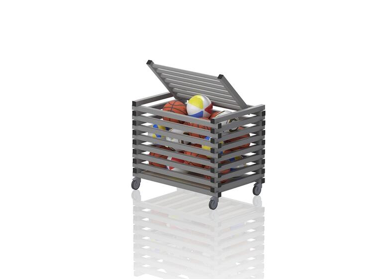 T(S) with top cover Grey 104 x 69 x 84 cm 
