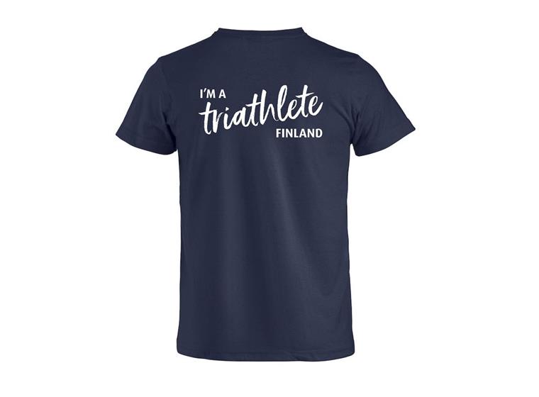 Triathlete T-Shirt Kids - 130/140 cm Tummansininen
