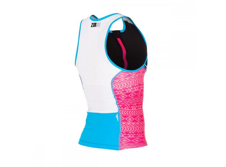 ZEROD racer TOP | Women  L Black / Pink 