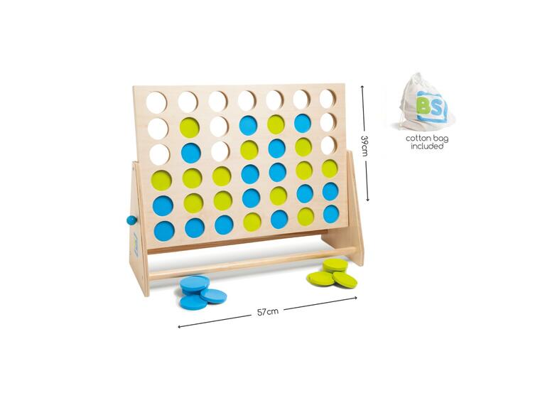 BS Toys | Neljä Peräkkäin Deluxe 57x39 cm 