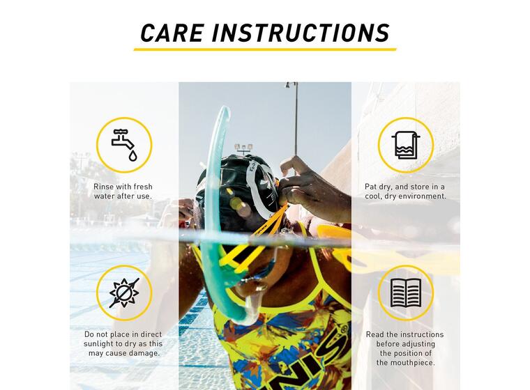 FINIS Stability Snorkkeli Speed Musta 